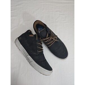 Kustom‎ Men’s Hotham Black Tough Shoes Size 10 High Tops Sneakers Lace Up Travel